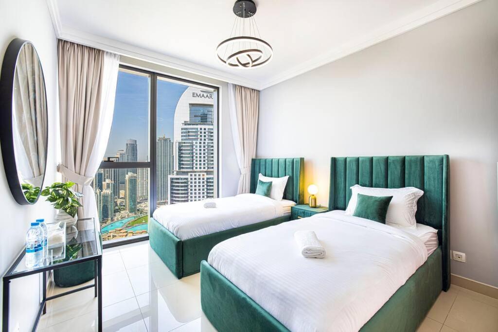 Апартаменты Magnificent Brand New Lux 3Br Burj & Fountain View Дубай Экстерьер фото