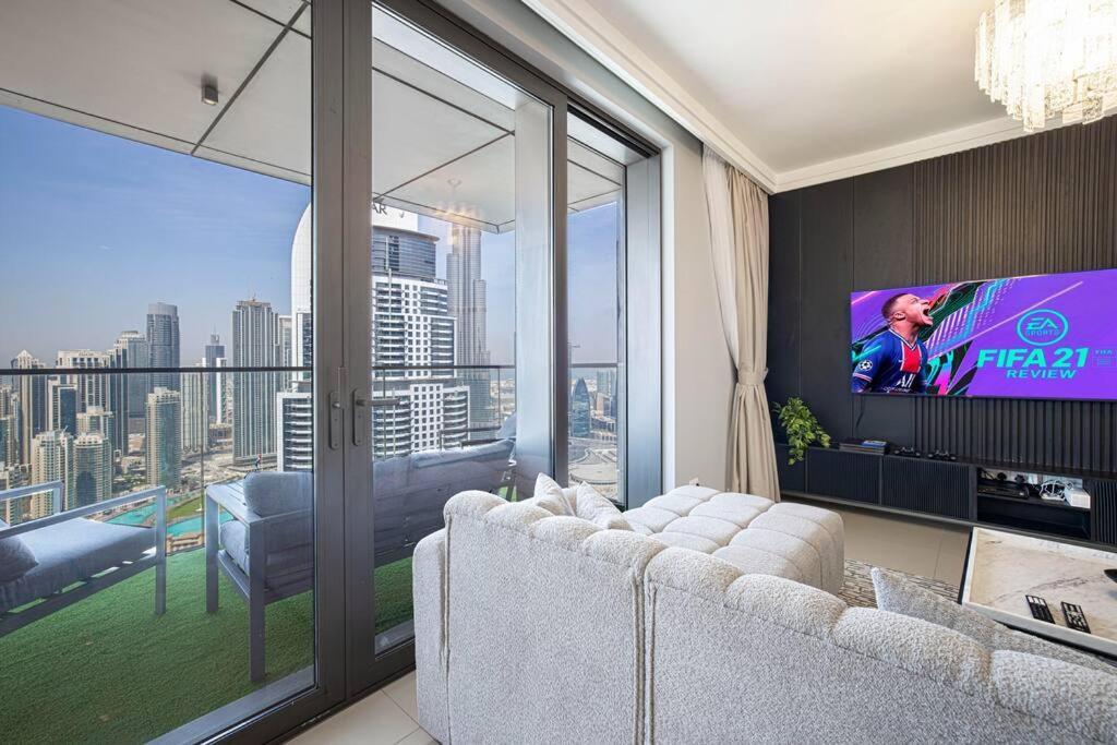 Апартаменты Magnificent Brand New Lux 3Br Burj & Fountain View Дубай Экстерьер фото
