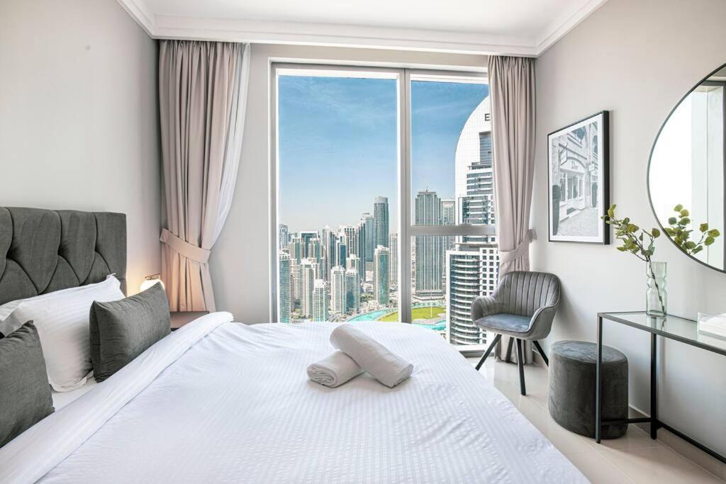 Апартаменты Magnificent Brand New Lux 3Br Burj & Fountain View Дубай Экстерьер фото